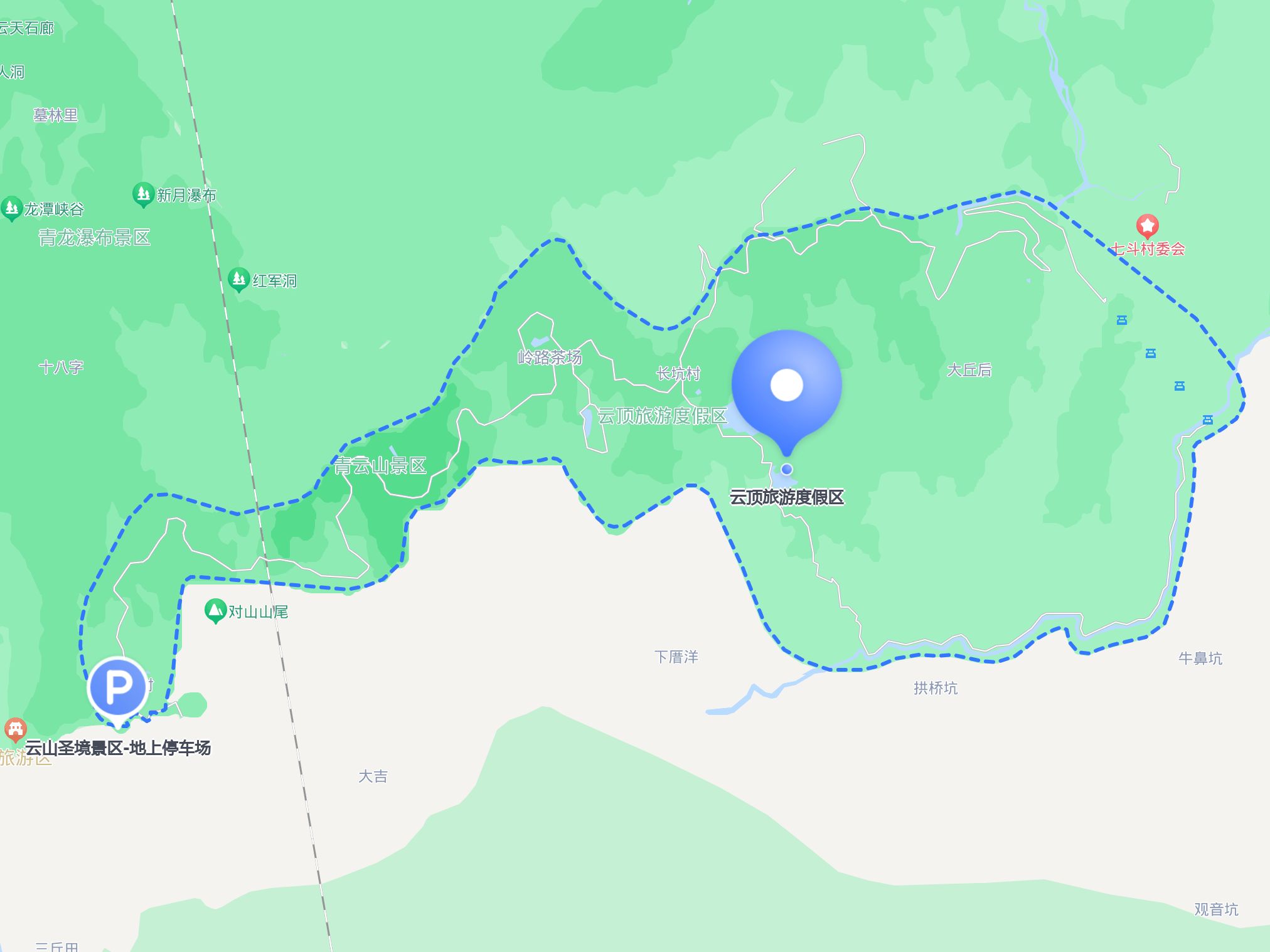 瑞安云顶山风景区地图图片