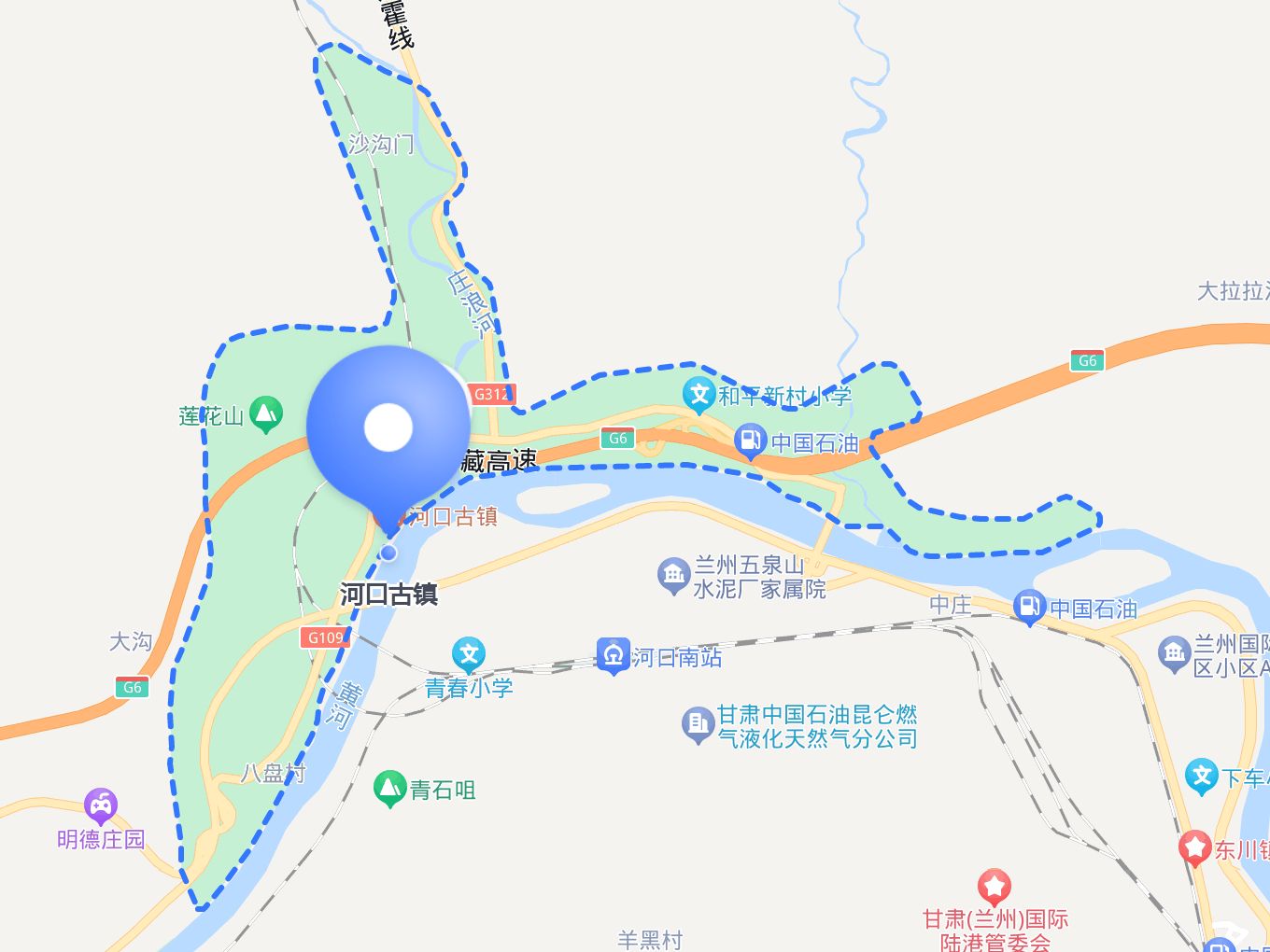 河口地图全图高清版图片