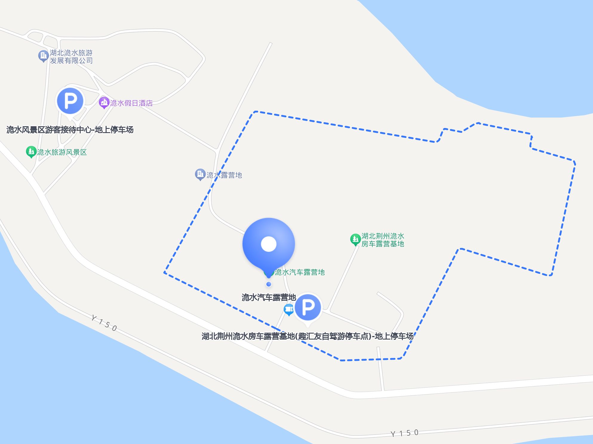 洈水汽车露营地门票图片